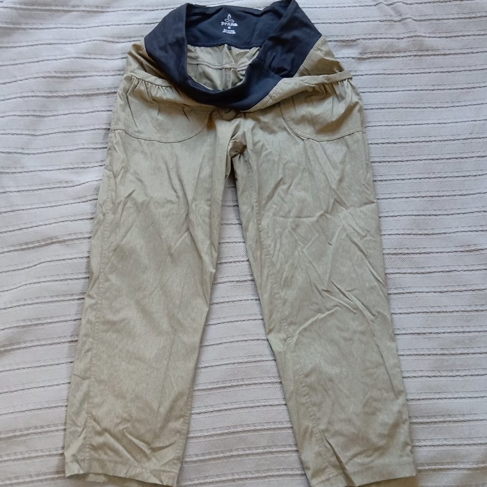 Prana Summit Pants Women's M Athleisure Nylon Stretch Hiking Yoga